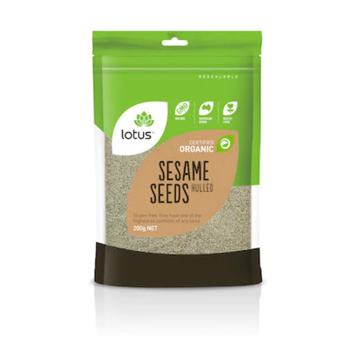 Lotus Organic Hulled Sesame Seeds 200g