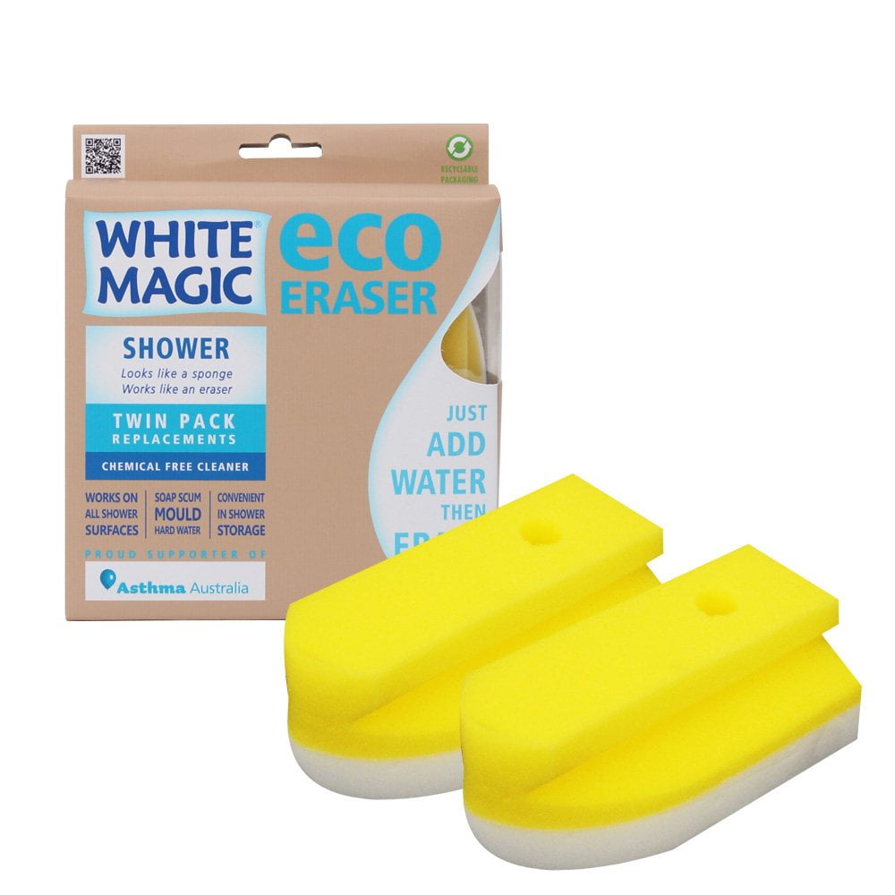 White Magic Eraser Sponge Replacement 2 Pack