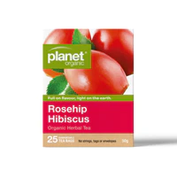 Planet Organic Rosehip Hibiscus Tea 25tb