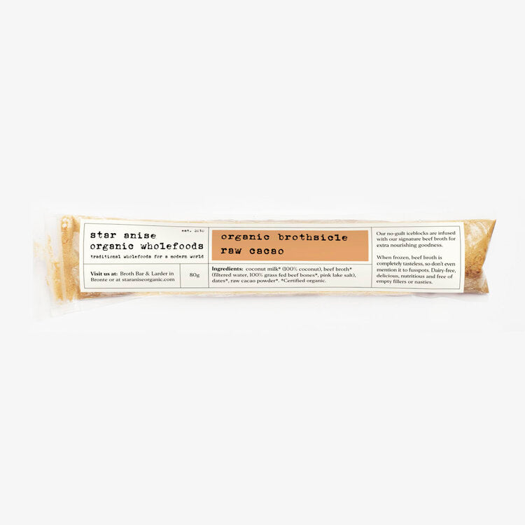 Star Anise Organic Brothsicles Cacao 80g