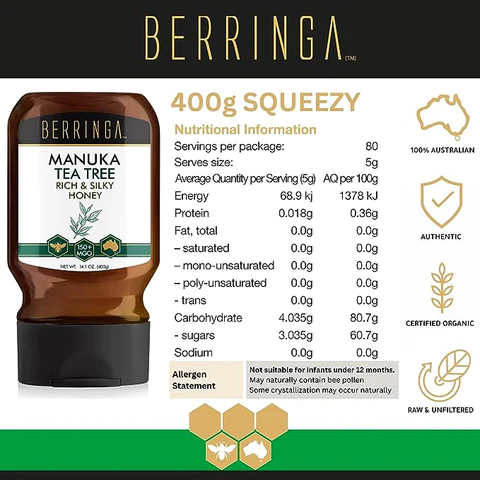 Berringa Manuka Rich & Silky 400g