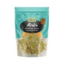 Untamed Health Organic Alfalfa Seeds 100g