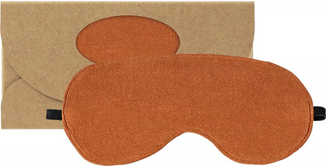 Wheatbags Love Eye Mask Luxen Linen Copper