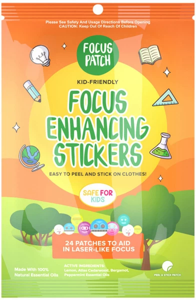 The Natural Patch Co Focus Enhancing Stickers