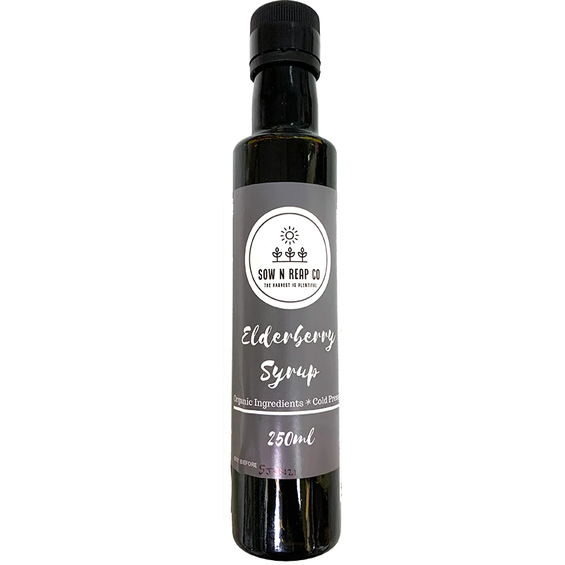 Sow N Reap Co Elderberry Syrup 250ml