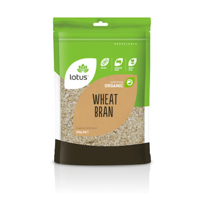 Lotus Organic Wheat Bran 300g