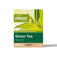 Planet Organic Green Tea 25tb