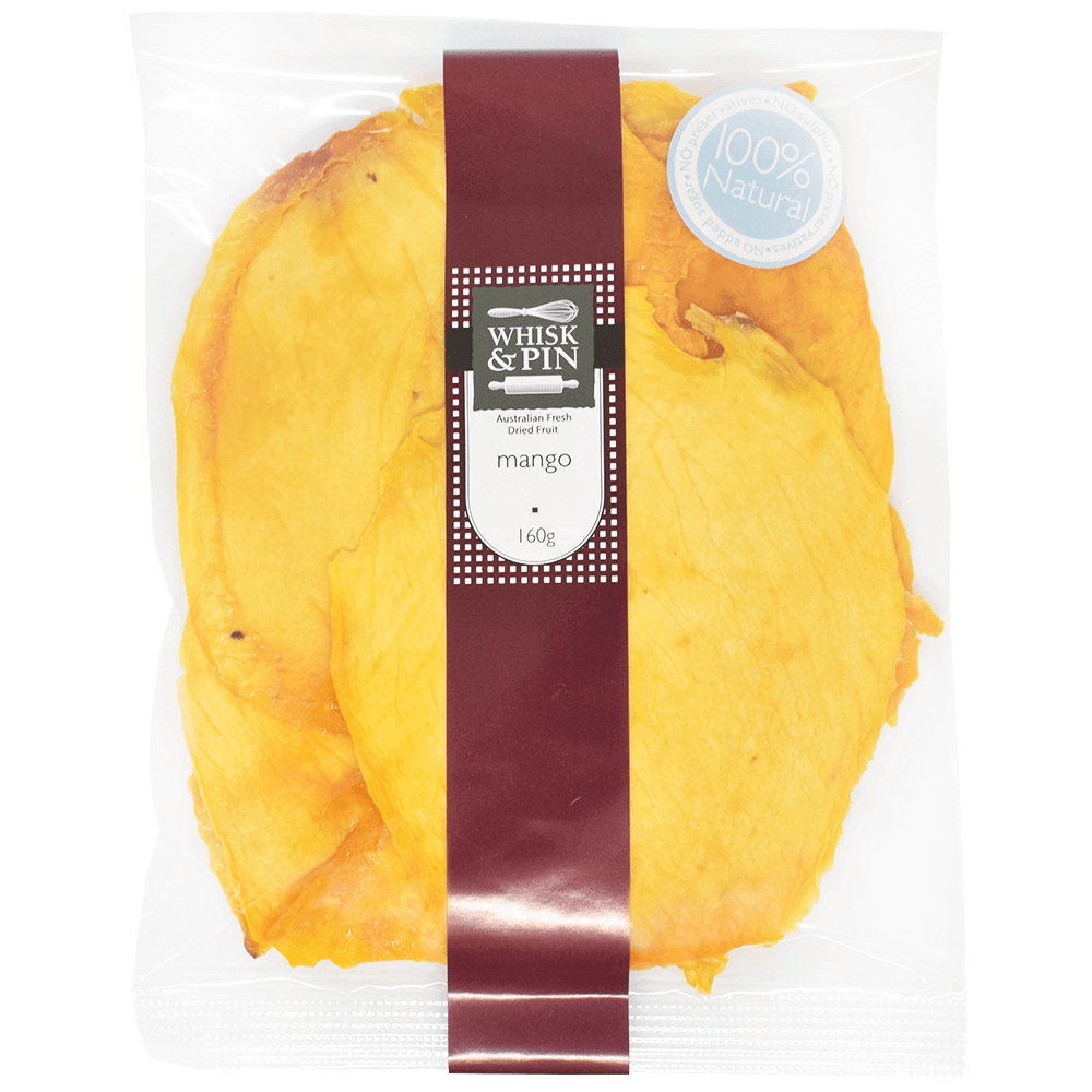 Whisk And Pin Dried Mango 160g