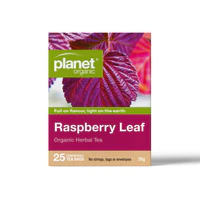 Planet Organic Raspberry Leaf Tea 25tb