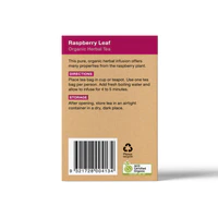 Planet Organic Raspberry Leaf Tea 25tb