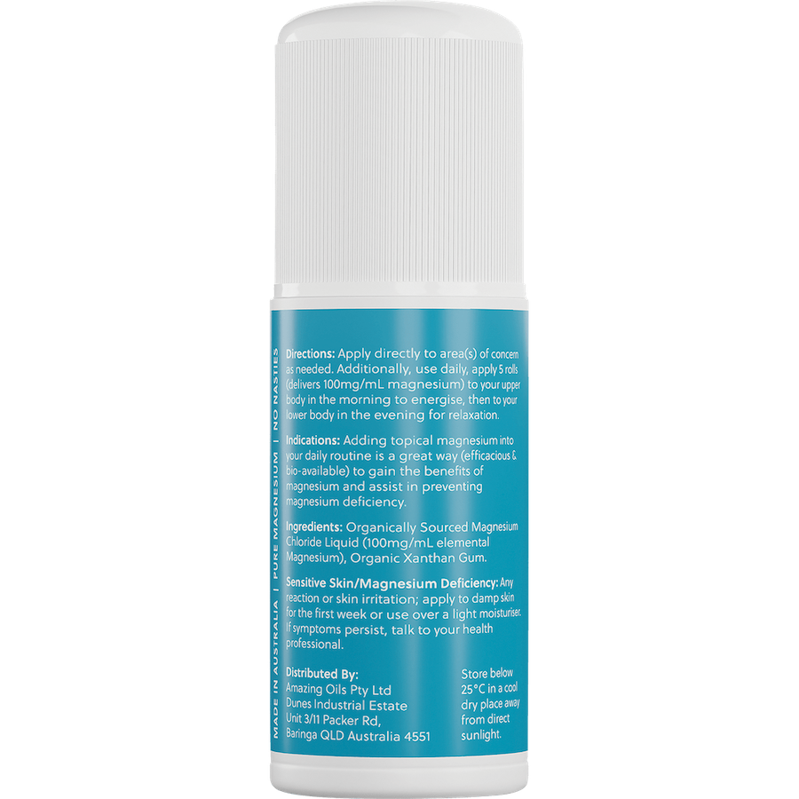 Amazing Oils Daily Magnesium Gel Roll 60ml