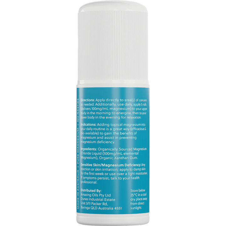 Amazing Oils Daily Magnesium Gel Roll 60ml