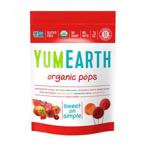 Yum Earth Organic Assorted Lollipops 85g