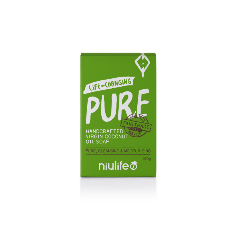 Niulife Organic Coconut Soap Pure 100g