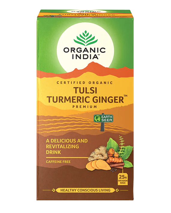 Organic India Tulsi Turmeric Ginger 25tb