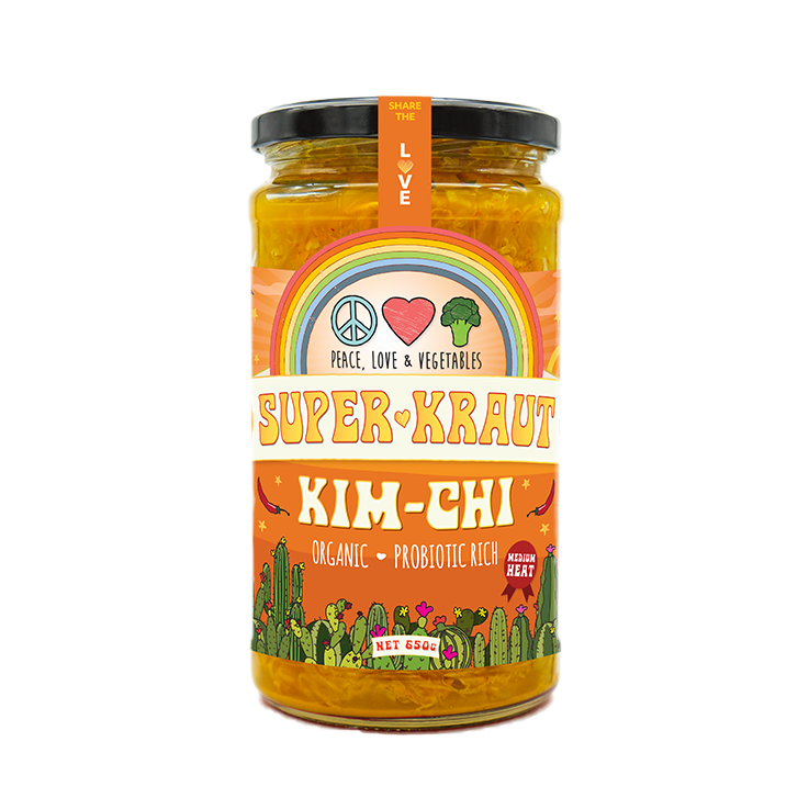 Peace Love & Vegetables Superkraut Kim Chi 650g