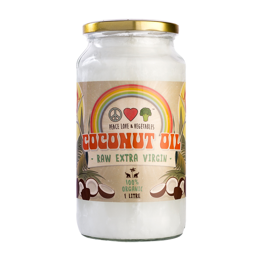 Peace Love And Vegetables Organic Virgin Coconut Oil 1l