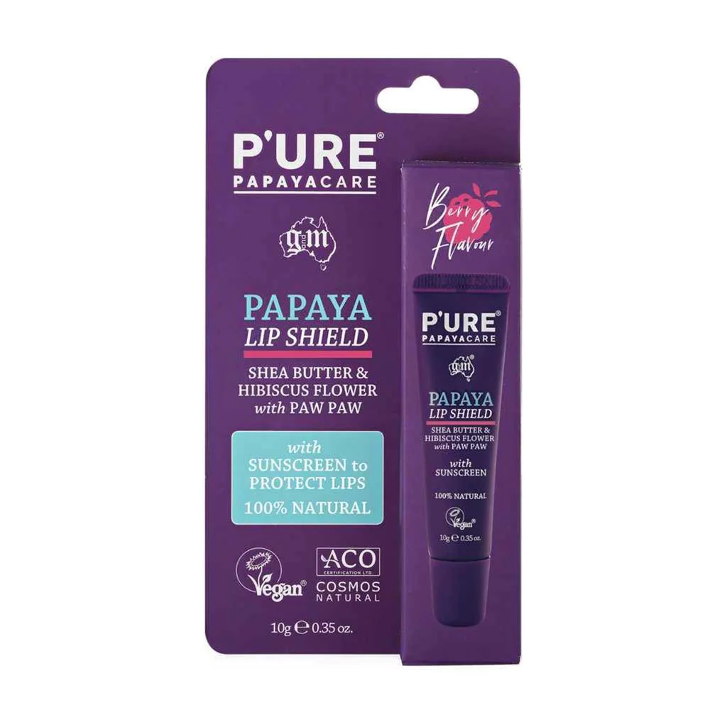 Pure Papayacare Lip Shield W/ Sunscreen