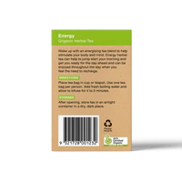 Planet Organic Energy Tea 25tb