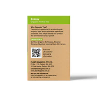 Planet Organic Energy Tea 25tb