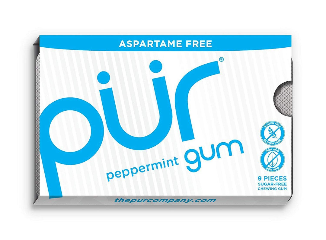 Pur Peppermint Gum 9 Pieces