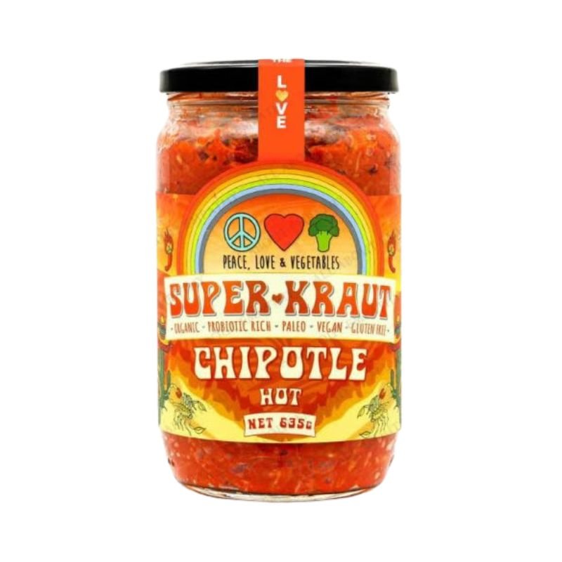 Peace Love & Vegetables Superkraut Chipotle 635g