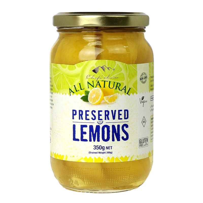 Chef's Choice All Natural Preserved Lemons 350g