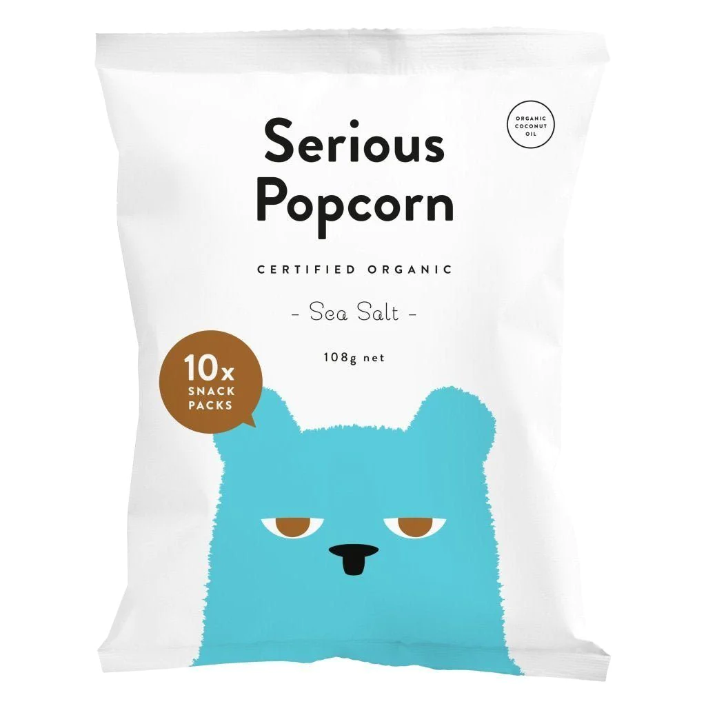 Serious Popcorn Multipack Sea Salt 10 Pack