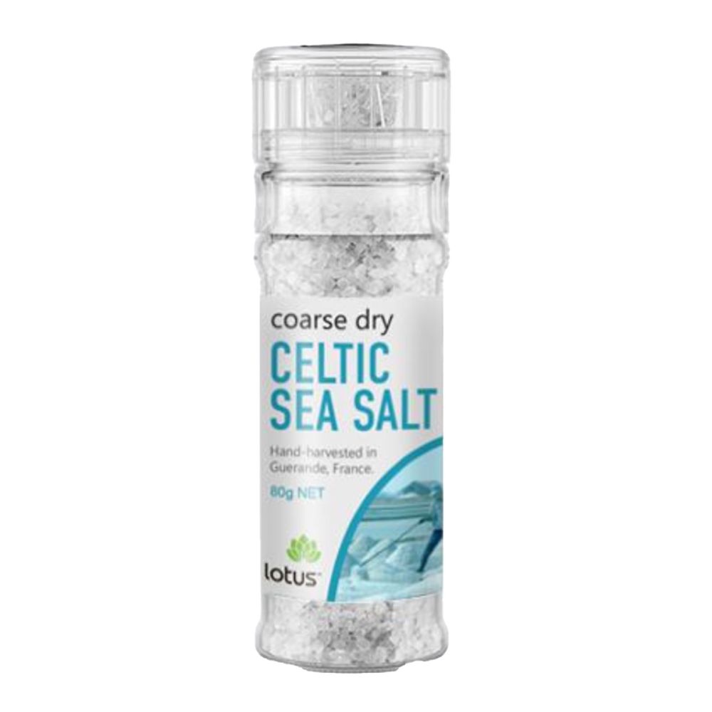 Lotus Celtic Sea Salt Grinder 80g