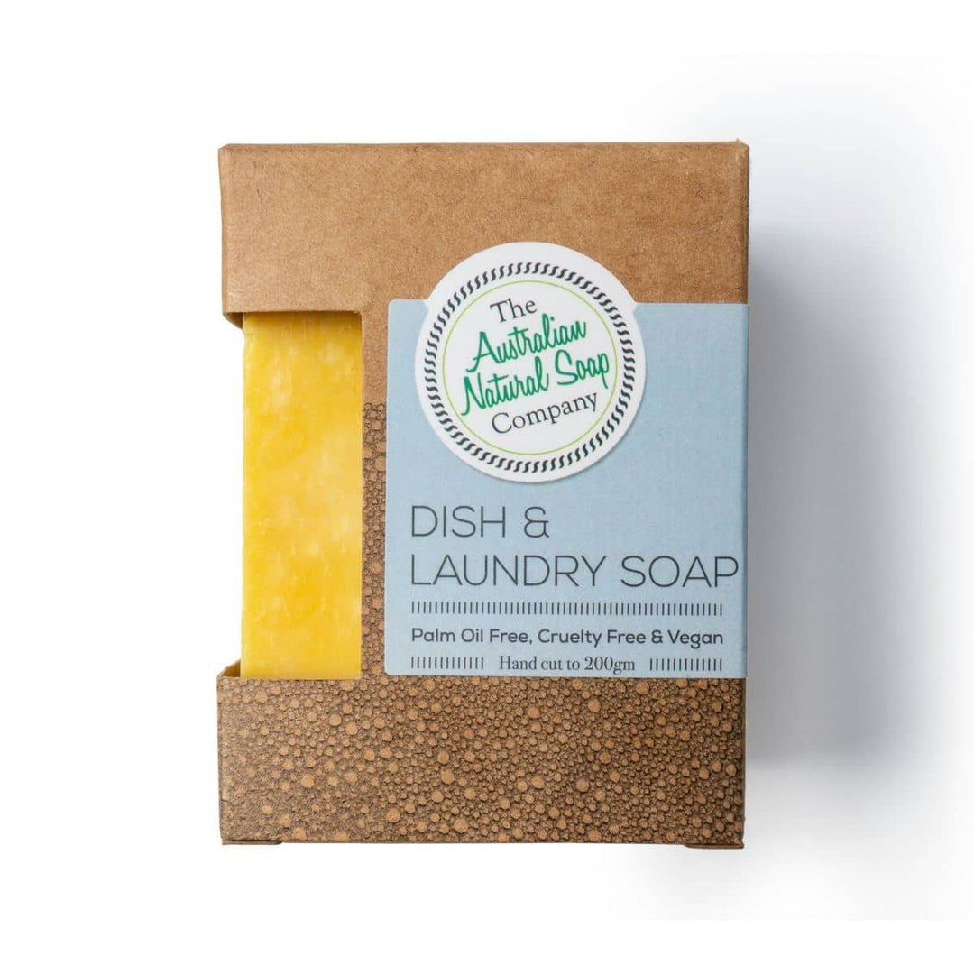 The Australian Natural Soap Dish And Laundry Soap Bar 200g