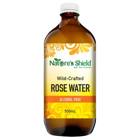 Natures Shield Wild Crafted Rose Water 500ml