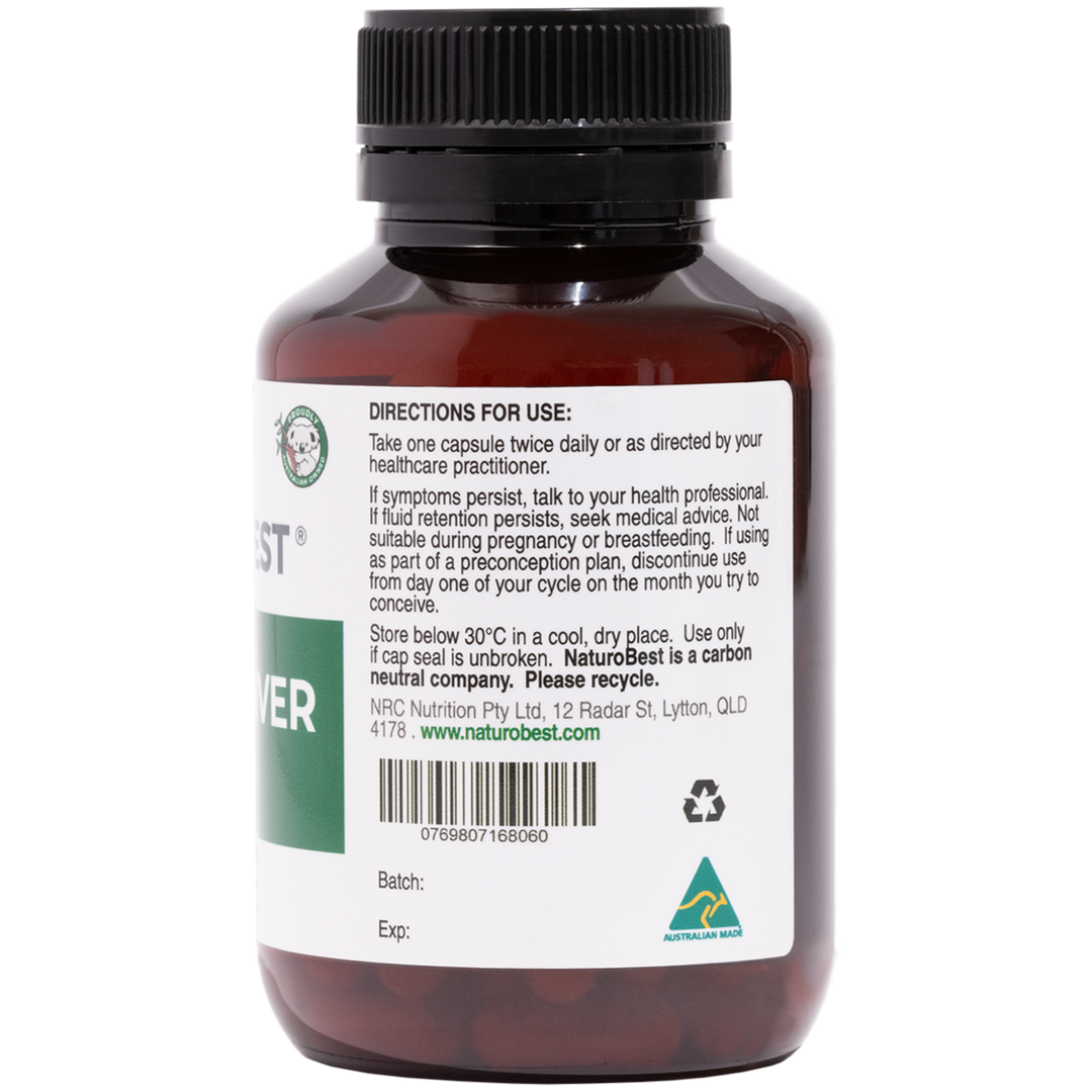Naturobest Detox And Liver Support 60c