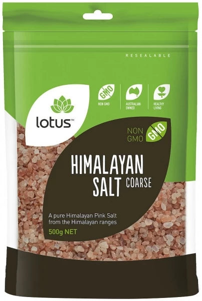 Lotus Himalayan Pink Coarse Salt 500g