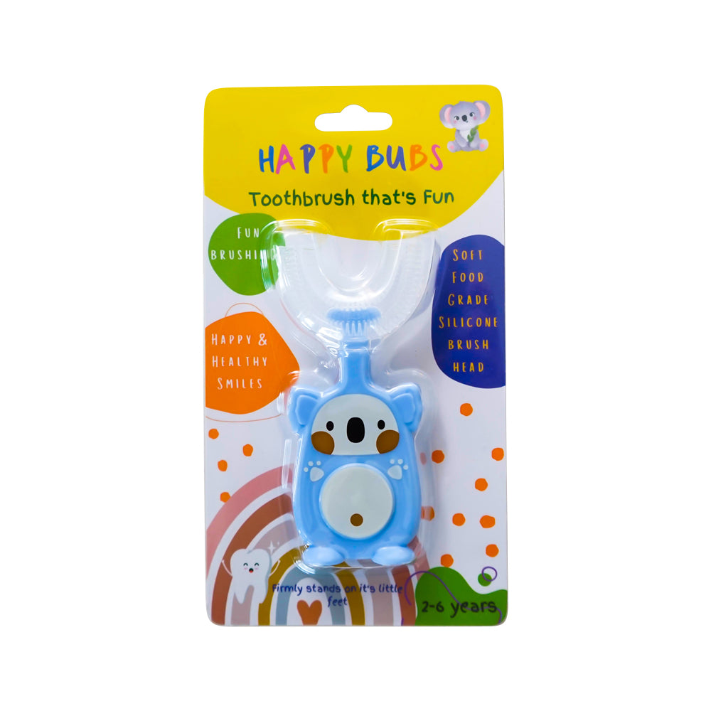 Happy Bubs Toothbrush Bear Blue