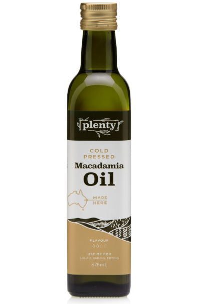 Plenty Cold Pressed Macadamia Oil 375ml