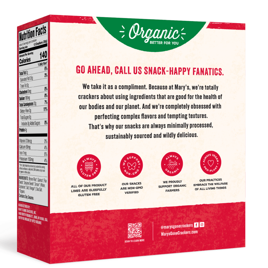 Mary's Gone Crackers Original 184g