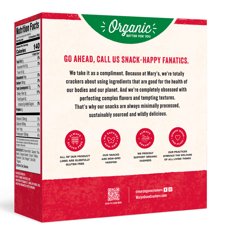 Mary's Gone Crackers Original 184g