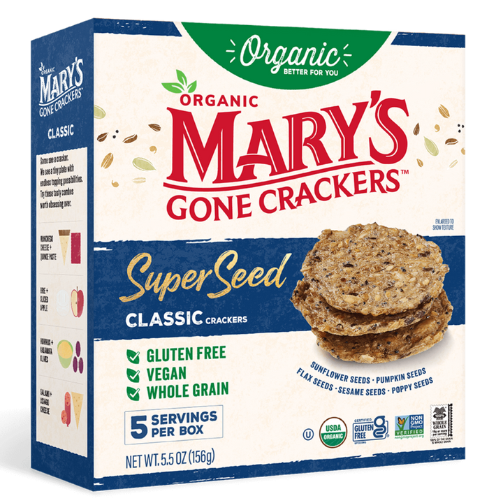 Mary's Gone Crackers Super Seed Classic 155g