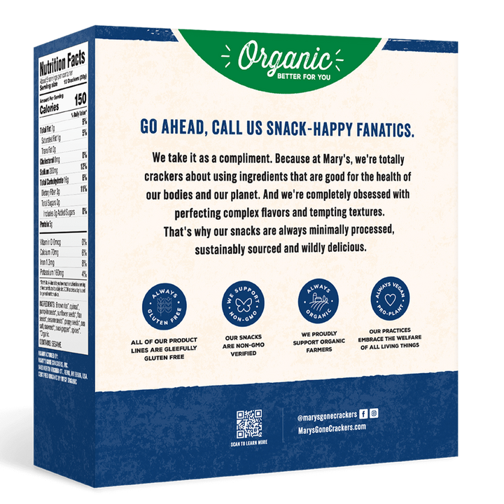 Mary's Gone Crackers Super Seed Classic 155g