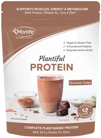 Morlife Plantiful Protein Chocolate 510g