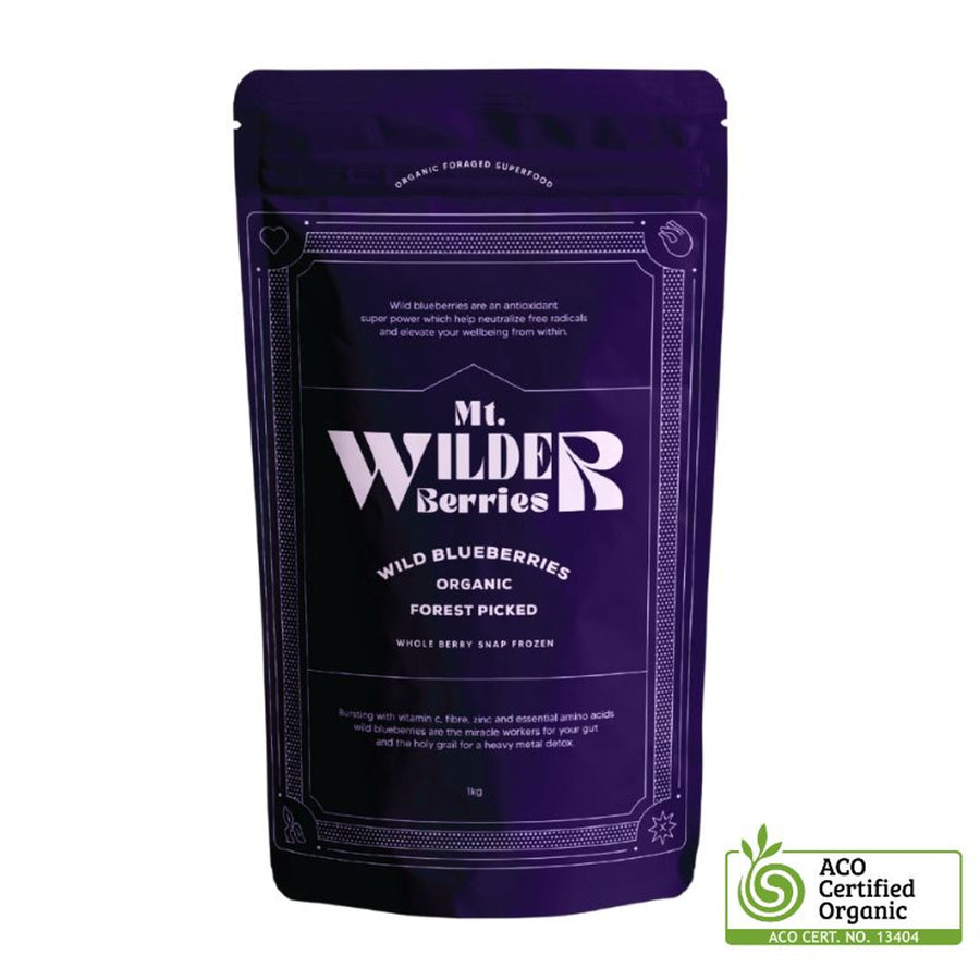 Viking Organic Wild Blueberries 400g