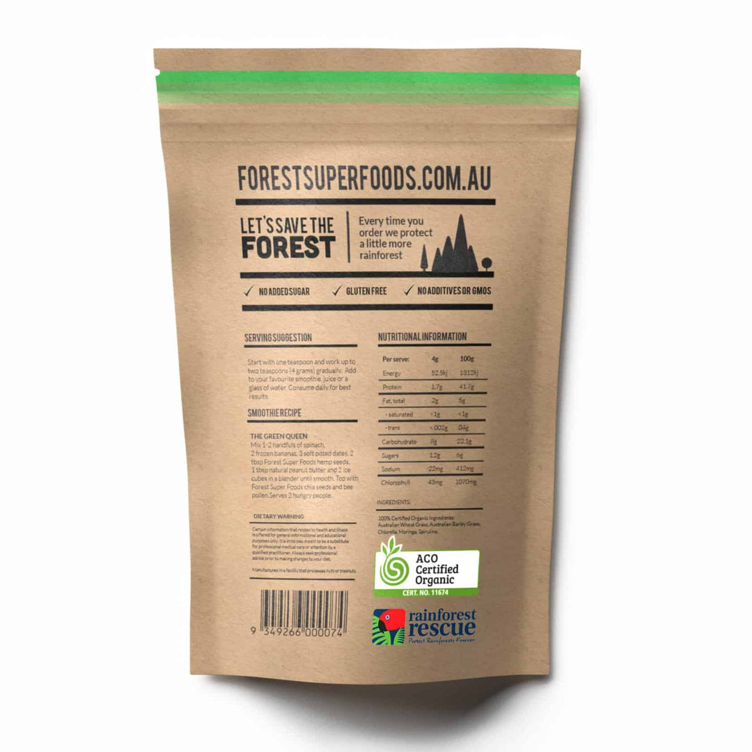 Forest Super Foods Organic Naked Greens Powder 250g