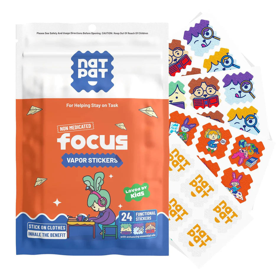 The Natural Patch Co Focus Enhancing Stickers