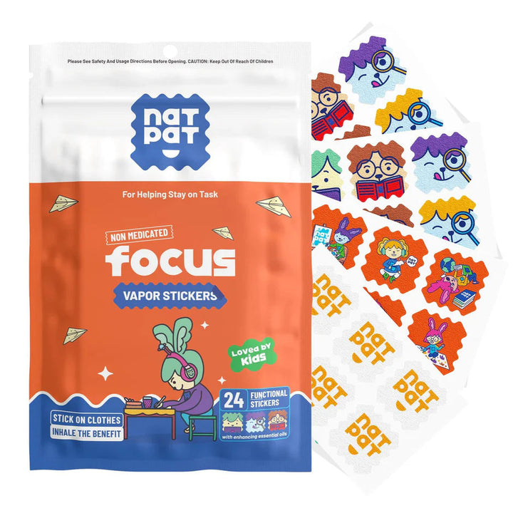 The Natural Patch Co Focus Enhancing Stickers