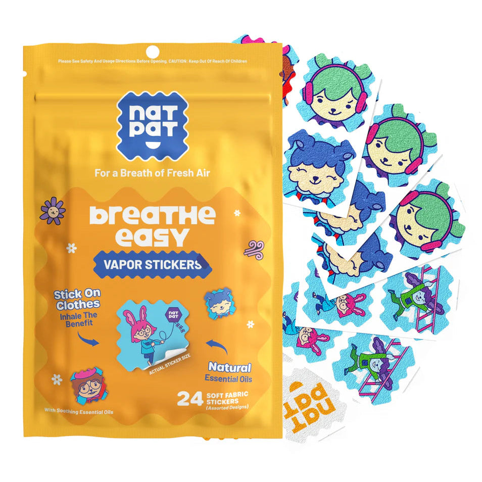 The Natural Patch Co Breathe Easy Stickers 24 Pack