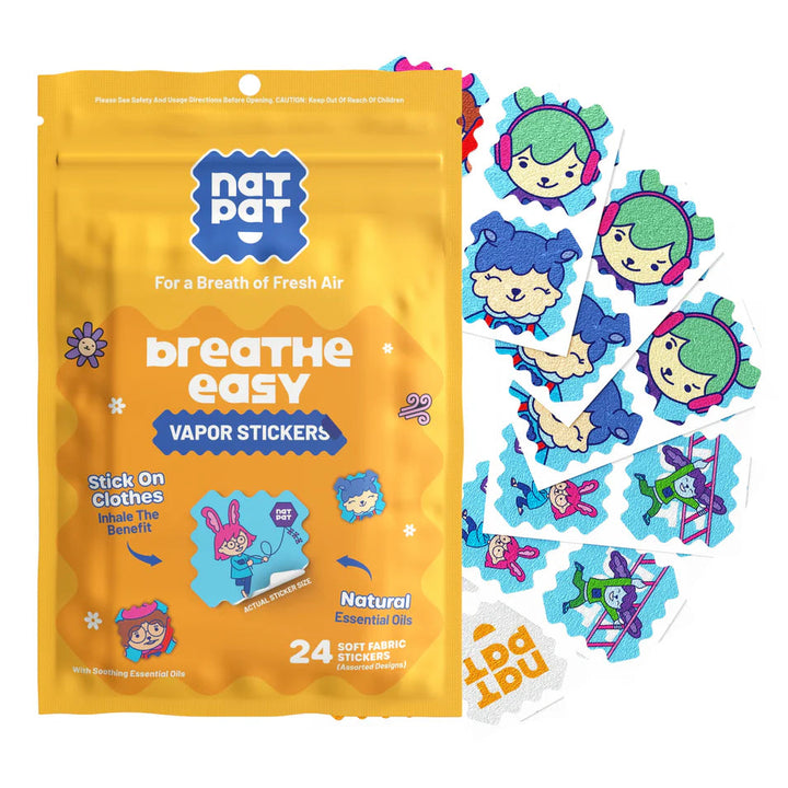 The Natural Patch Co Breathe Easy Stickers 24 Pack