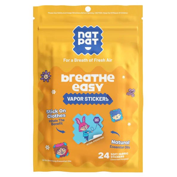 The Natural Patch Co Breathe Easy Stickers 24 Pack
