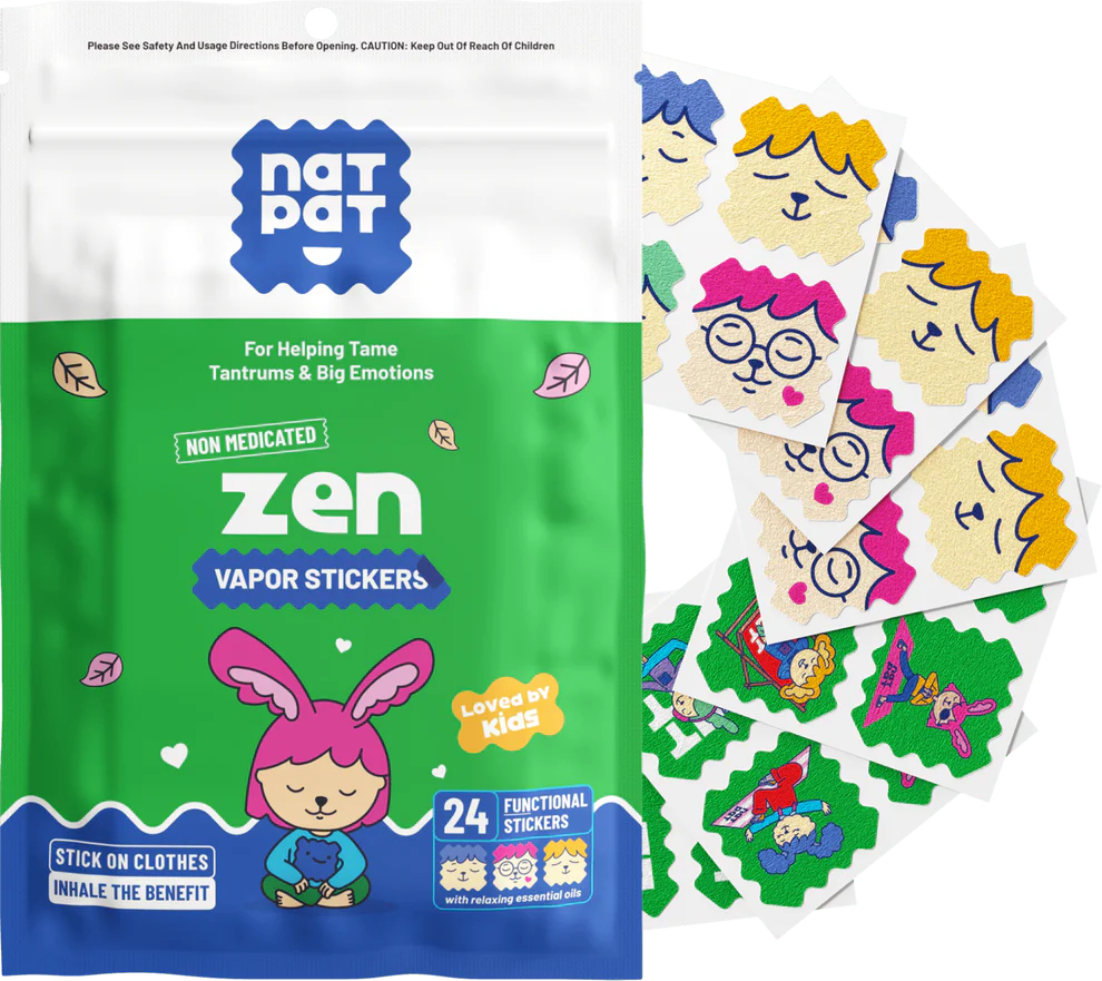 The Natural Patch Co Zen Calming Stickers
