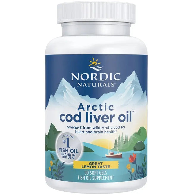 Nordic Naturals Cod Liver Oil Capsules