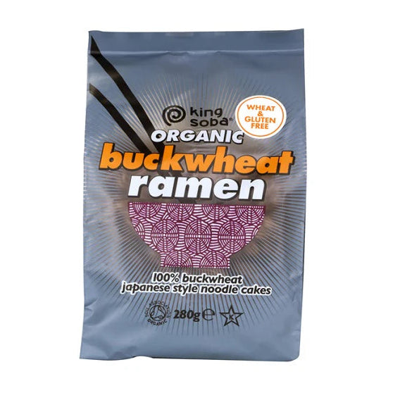 King Soba Organic Buckwheat Ramen Noodles 280g